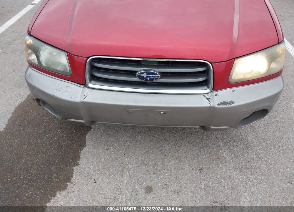 2005 SUBARU FORESTER 2.5XS L.L. BEAN VIN: JF1SG67655H731300