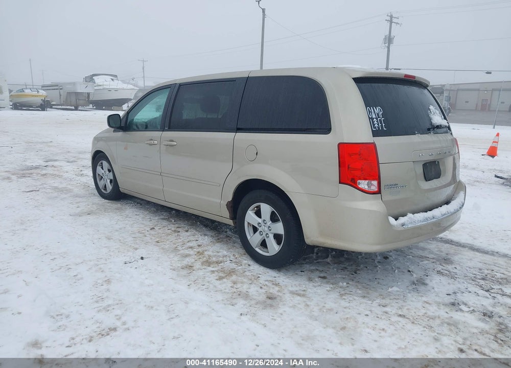 2013 DODGE GRAND CARAVAN SE VIN: 2C4RDGBG9DR659401
