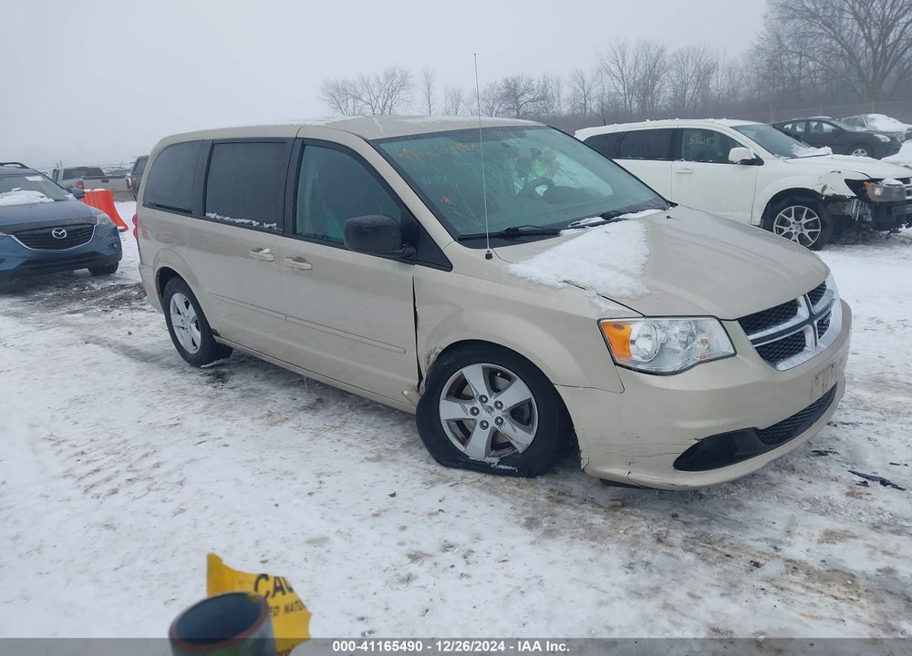 2013 DODGE GRAND CARAVAN SE VIN: 2C4RDGBG9DR659401