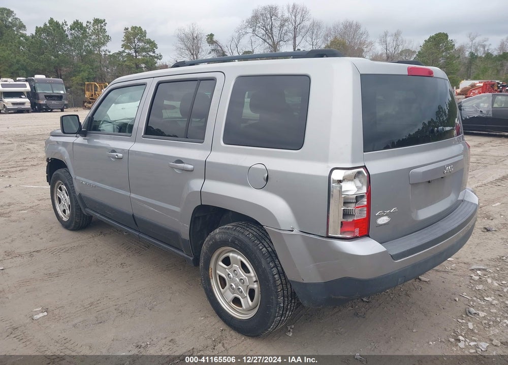 2015 JEEP PATRIOT SPORT VIN: 1C4NJRBB0FD214672