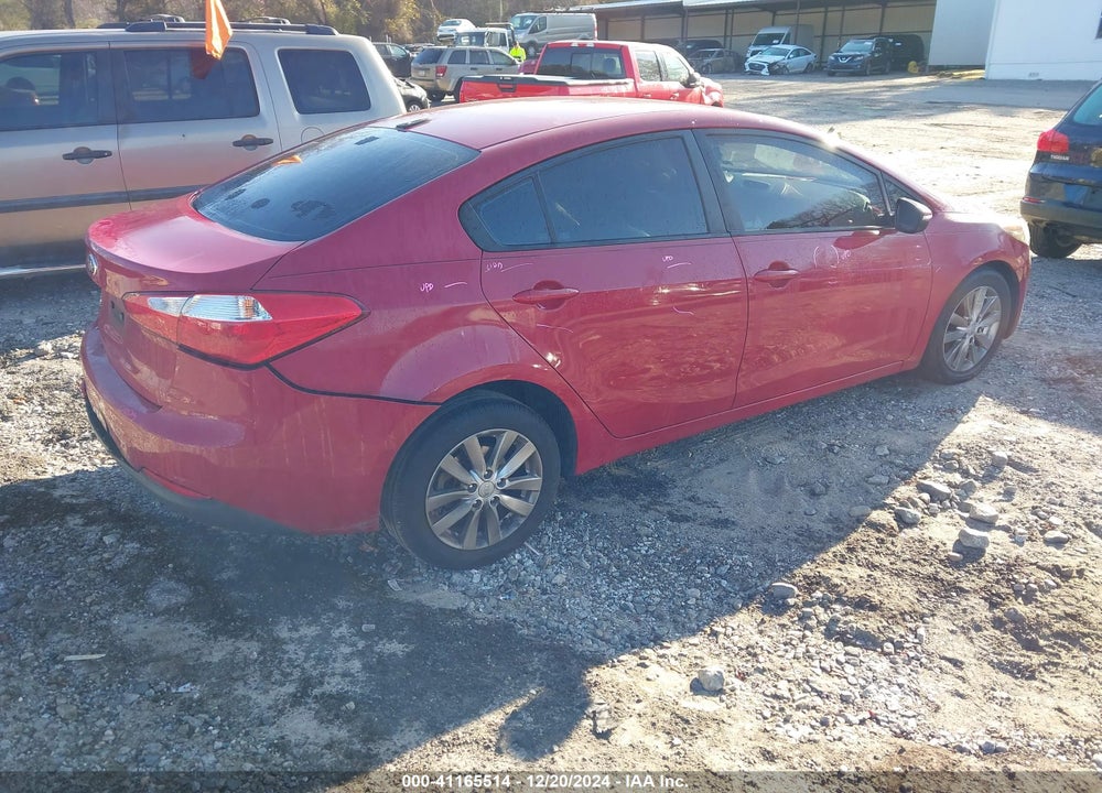 2014 KIA FORTE VIN: KNAFX4A60E5235179