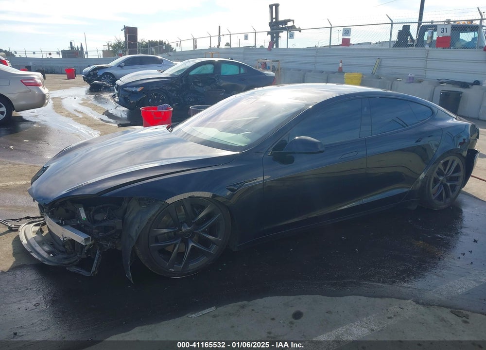 2022 TESLA MODEL S VIN: 5YJSA1E55NF483798