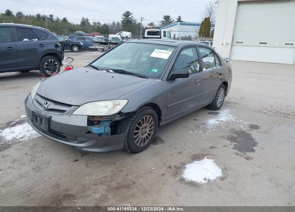 2005 HONDA CIVIC EX VIN: 1HGES25745L008420