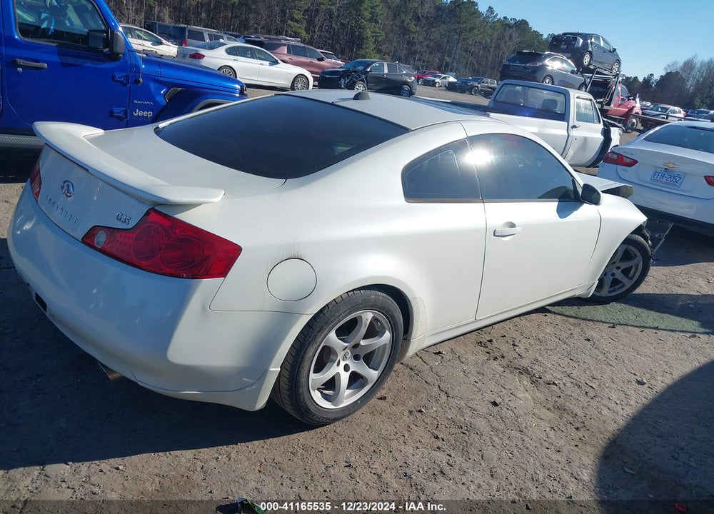 2004 INFINITI G35 VIN: JNKCV54E54M809217