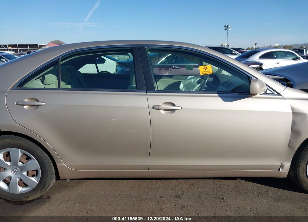 2007 TOYOTA CAMRY LE VIN: 4T1BE46K07U615995
