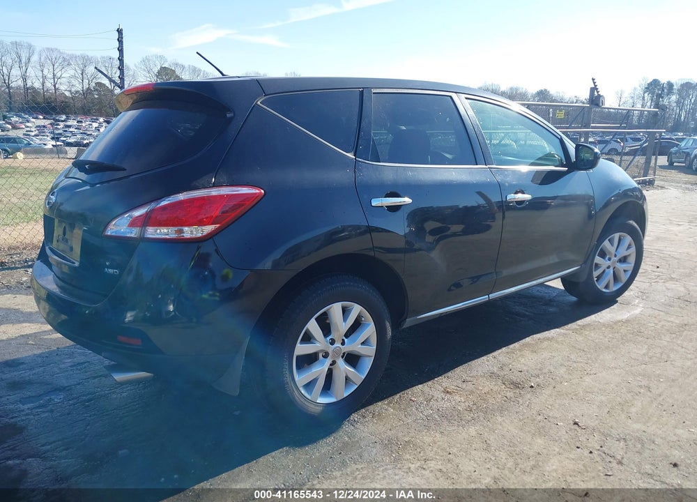 2013 NISSAN MURANO S VIN: JN8AZ1MWXDW316916