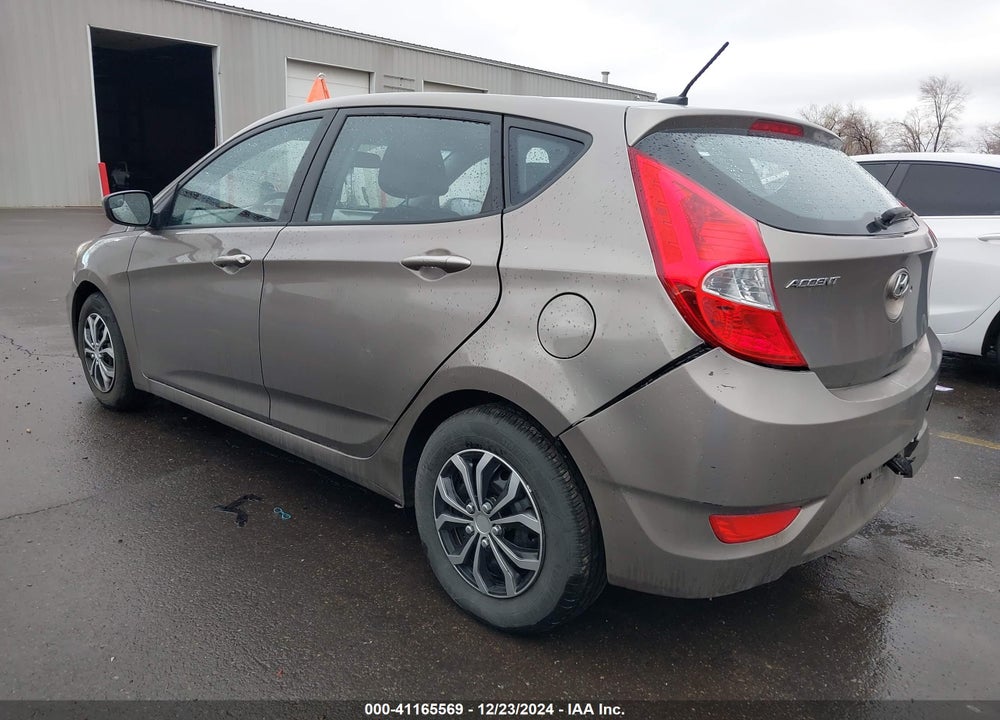 2014 HYUNDAI ACCENT VIN: KMHCT5AEXEU165321