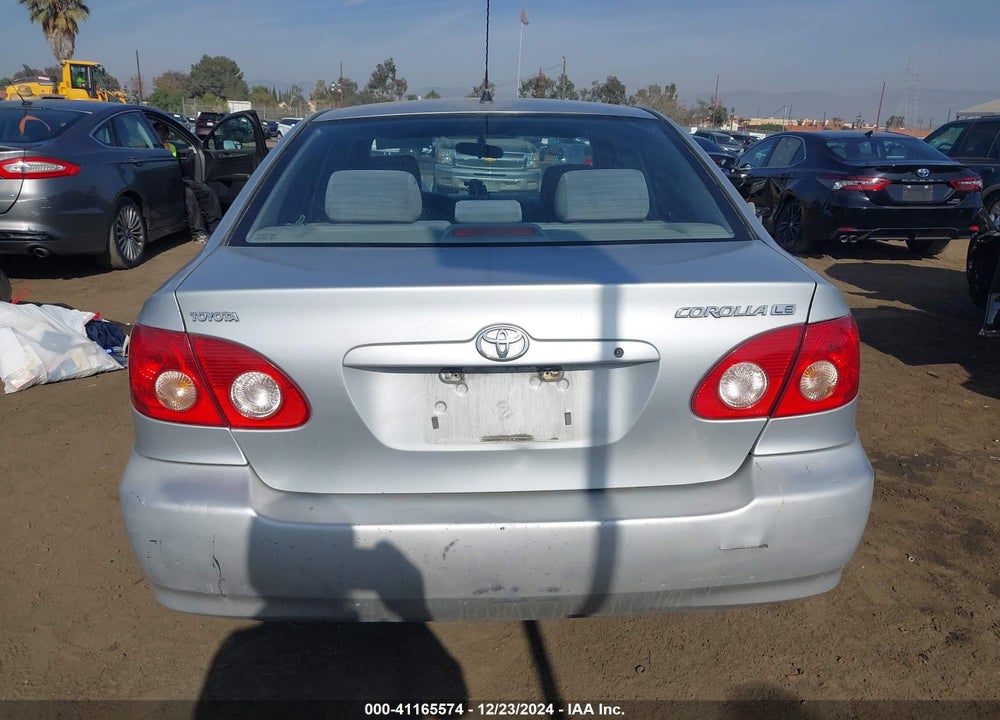 2005 TOYOTA COROLLA LE VIN: 1NXBR32E95Z460052