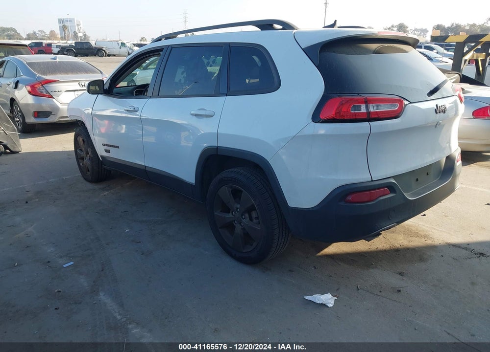 2016 JEEP CHEROKEE 75TH ANNIVERSARY VIN: 1C4PJLCB6GW338990