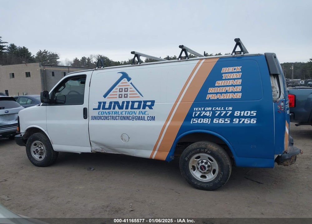 2016 GMC SAVANA 2500 WORK VAN VIN: 1GTW7AFF1G1175448