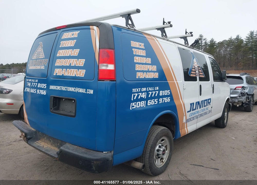 2016 GMC SAVANA 2500 WORK VAN VIN: 1GTW7AFF1G1175448