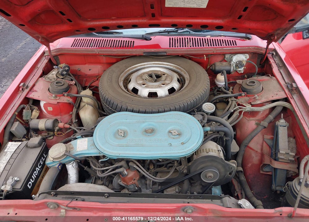 1986 SUBARU STANDARD VIN: JF1AF21B0GA102262