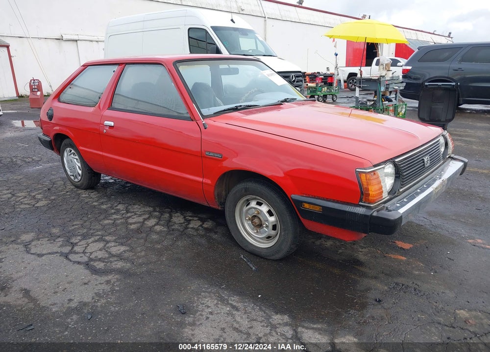 1986 SUBARU STANDARD VIN: JF1AF21B0GA102262