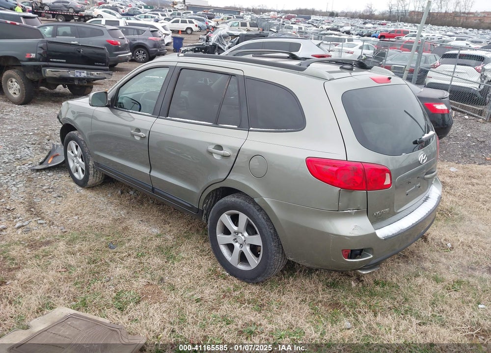 2007 HYUNDAI SANTA FE LIMITED/SE VIN: 5NMSH13E07H059543