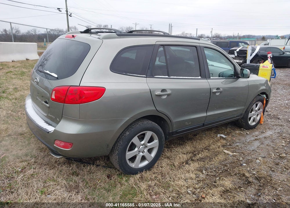 2007 HYUNDAI SANTA FE LIMITED/SE VIN: 5NMSH13E07H059543