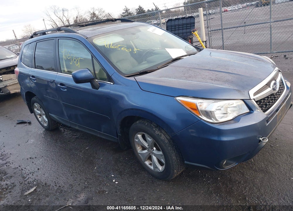 2014 SUBARU FORESTER 2.5I LIMITED VIN: JF2SJAHC9EH555047