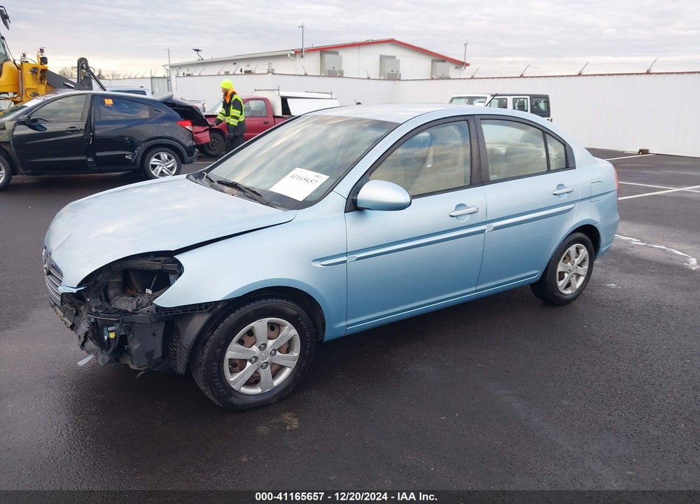 2009 HYUNDAI ACCENT VIN: KMHCN46C49U284399