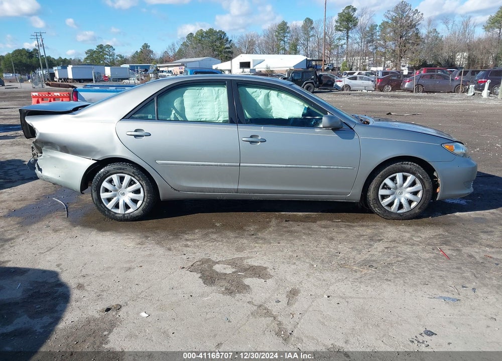 2005 TOYOTA CAMRY LE VIN: 4T1BE30K25U941233