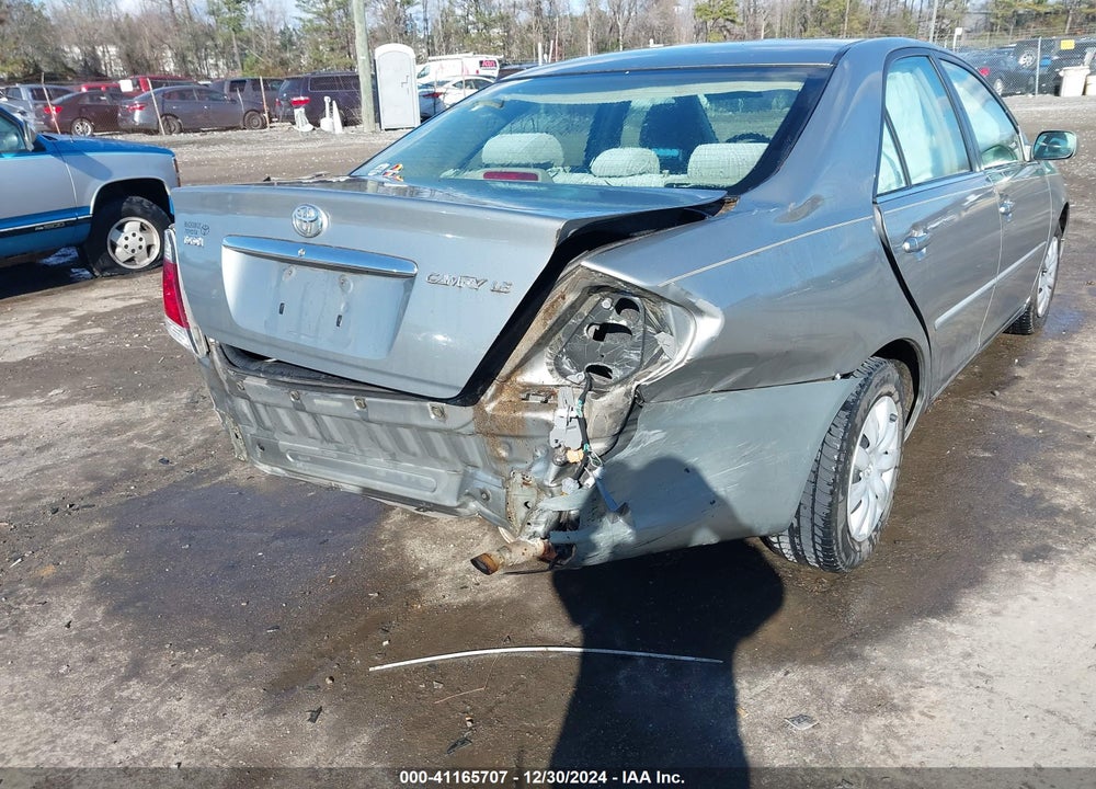 2005 TOYOTA CAMRY LE VIN: 4T1BE30K25U941233