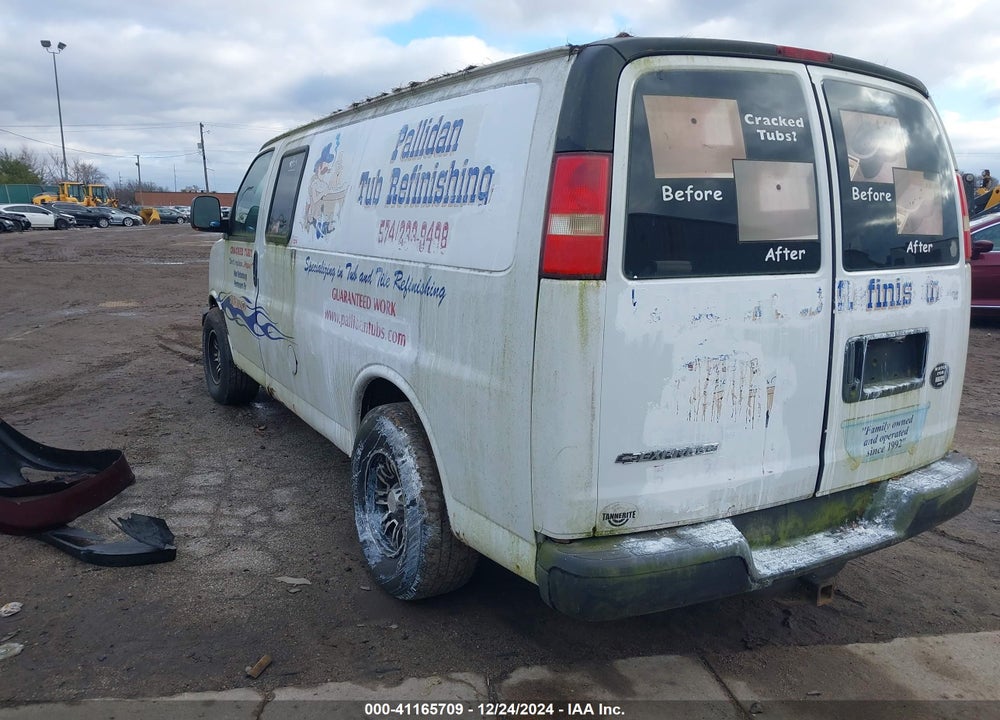 2005 CHEVROLET EXPRESS VIN: 1GCFG15T551187204