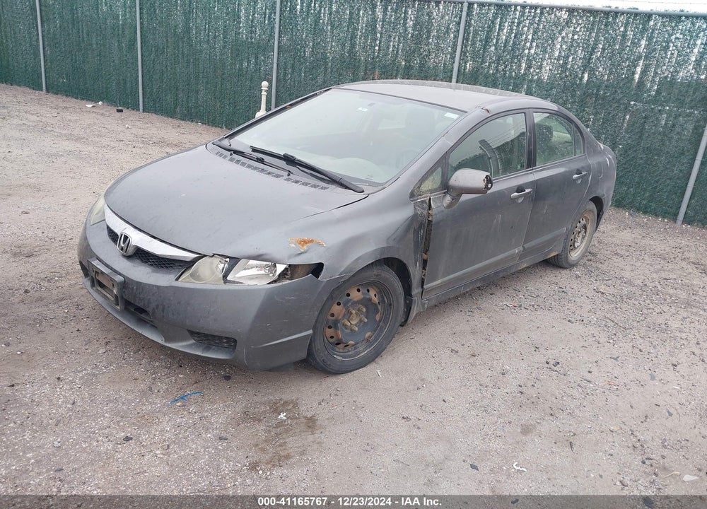 2009 HONDA CIVIC LX VIN: 2HGFA16549H304605