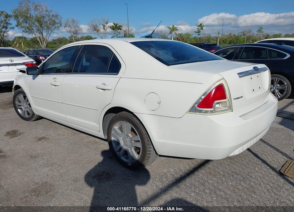 2008 FORD FUSION SEL VIN: 3FAHP08ZX8R197925