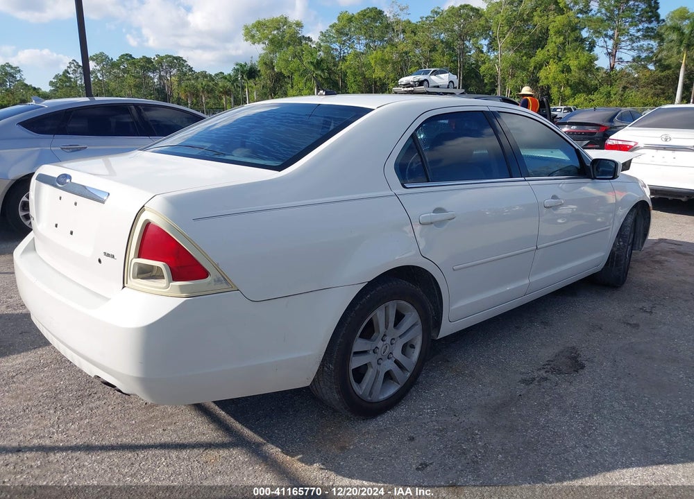 2008 FORD FUSION SEL VIN: 3FAHP08ZX8R197925