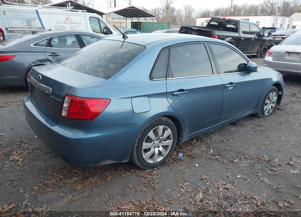2009 SUBARU IMPREZA VIN: JF1GE61629H515169