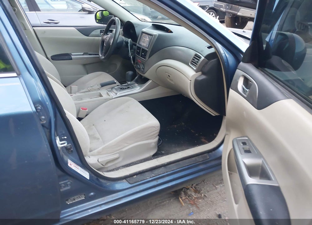 2009 SUBARU IMPREZA VIN: JF1GE61629H515169