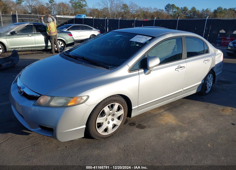2009 HONDA CIVIC LX VIN: 1HGFA16509L006622