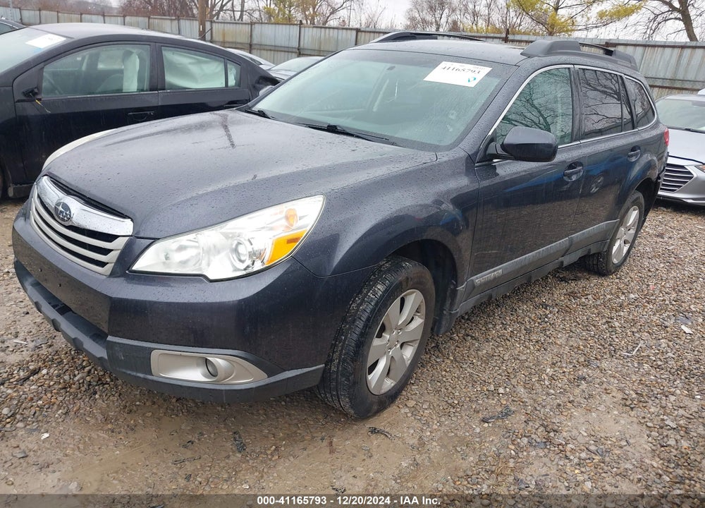 2012 SUBARU OUTBACK 2.5I PREMIUM VIN: 4S4BRBCCXC3280380