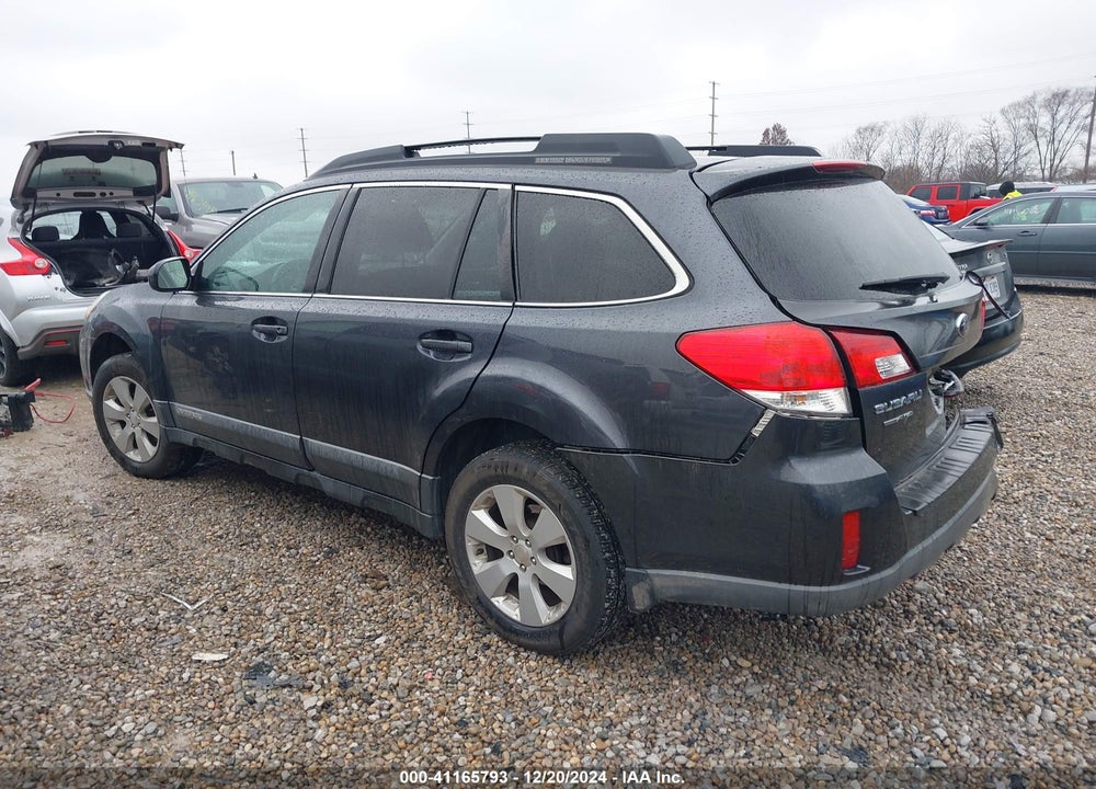 2012 SUBARU OUTBACK 2.5I PREMIUM VIN: 4S4BRBCCXC3280380