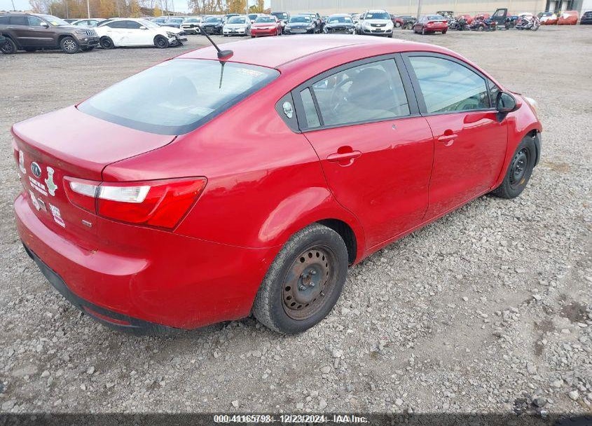 2013 KIA RIO VIN: KNADM4A39D6243280