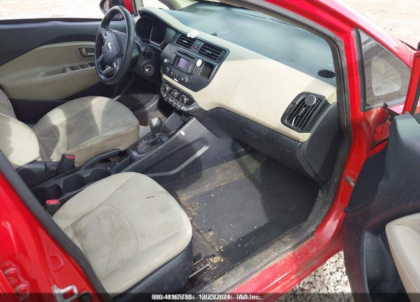 2013 KIA RIO VIN: KNADM4A39D6243280