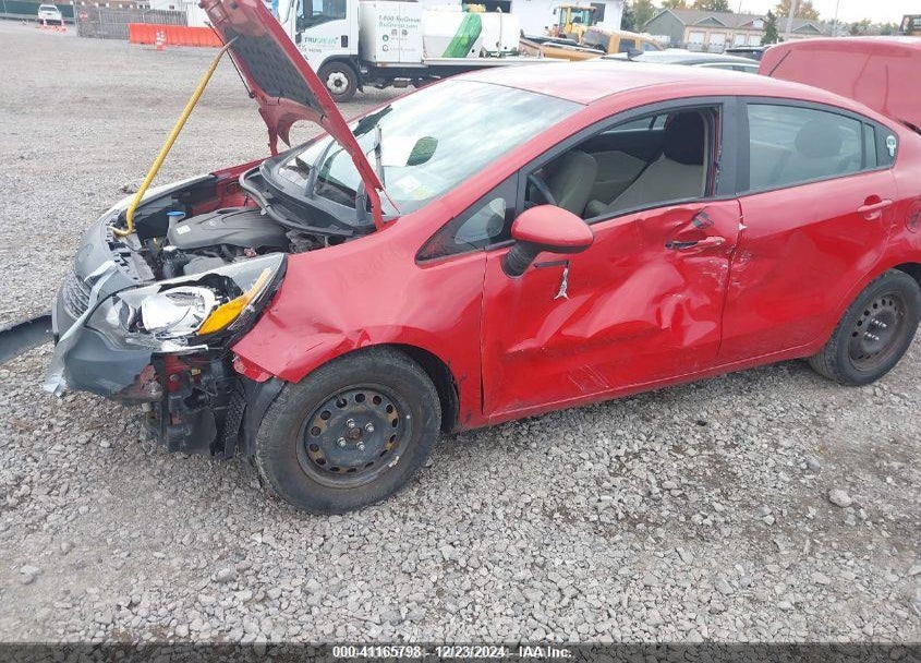 2013 KIA RIO VIN: KNADM4A39D6243280