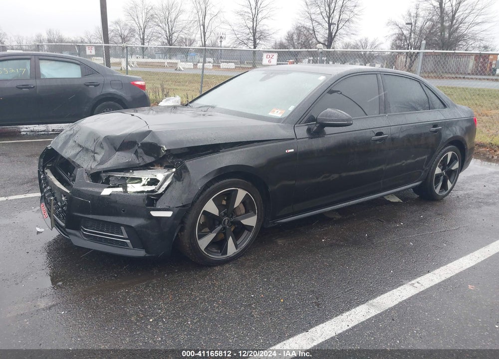 2017 AUDI A4 2.0T PREMIUM VIN: WAUENAF49HN011890
