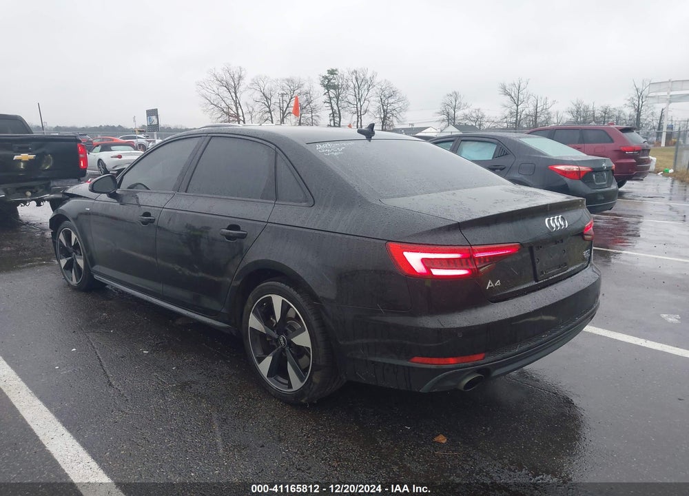2017 AUDI A4 2.0T PREMIUM VIN: WAUENAF49HN011890