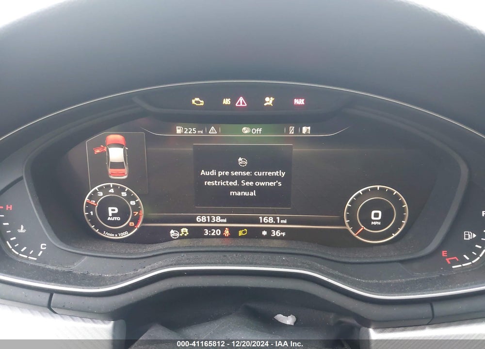 2017 AUDI A4 2.0T PREMIUM VIN: WAUENAF49HN011890
