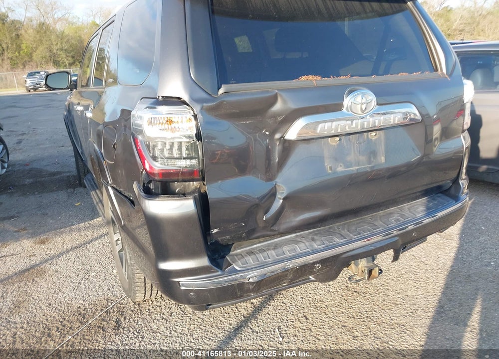 2016 TOYOTA 4RUNNER LIMITED VIN: JTEZU5JR9G5115727