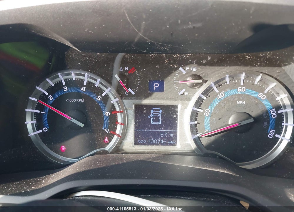 2016 TOYOTA 4RUNNER LIMITED VIN: JTEZU5JR9G5115727