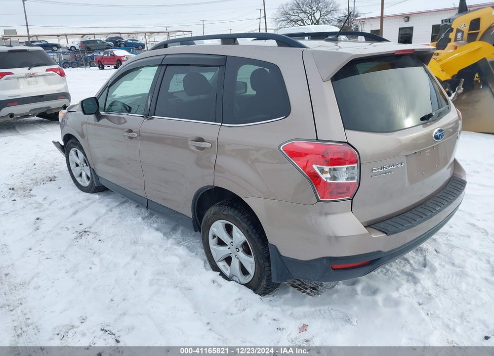 2015 SUBARU FORESTER 2.5I LIMITED VIN: JF2SJAKC9FH456898