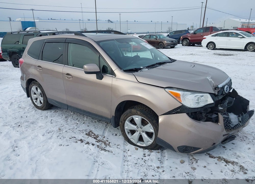2015 SUBARU FORESTER 2.5I LIMITED VIN: JF2SJAKC9FH456898