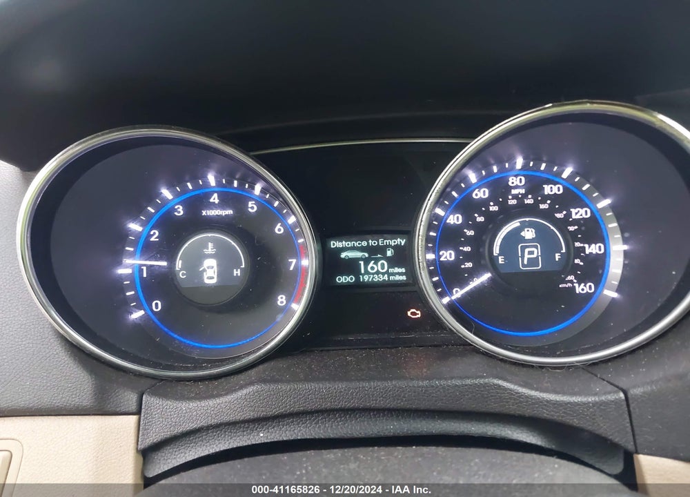 2011 HYUNDAI SONATA GLS VIN: 5NPEB4AC9BH103665