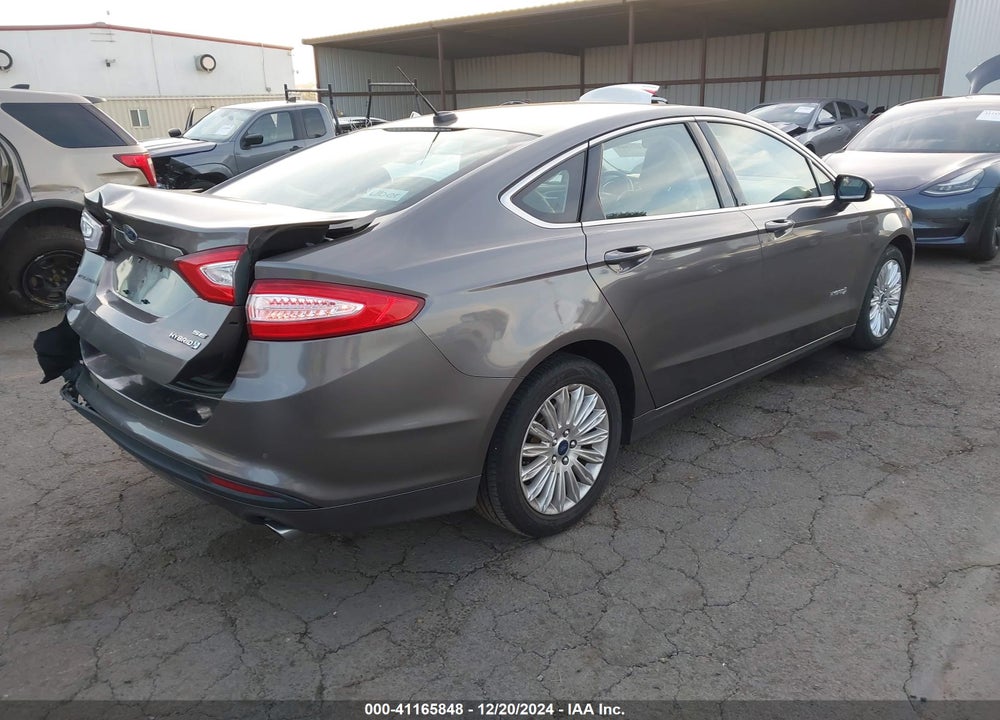 2013 FORD FUSION HYBRID SE VIN: 3FA6P0LU4DR325072