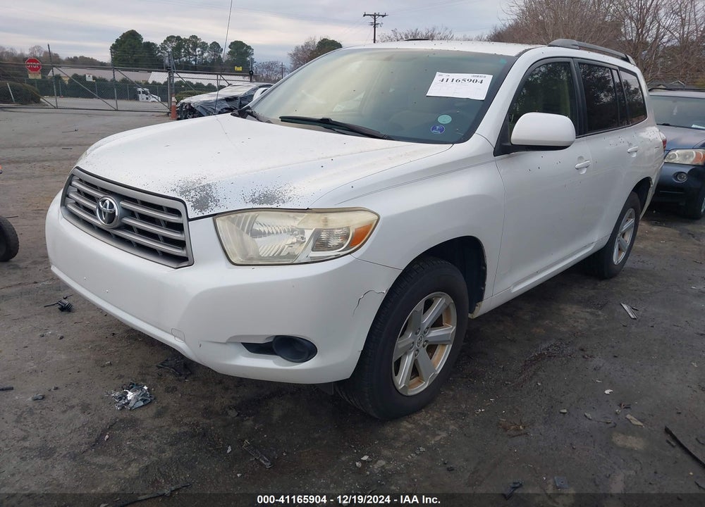 2008 TOYOTA HIGHLANDER VIN: JTEDS41A082008122