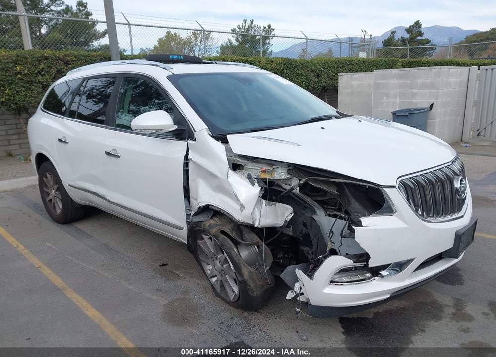 2016 BUICK ENCLAVE LEATHER VIN: 5GAKRBKD0GJ293334