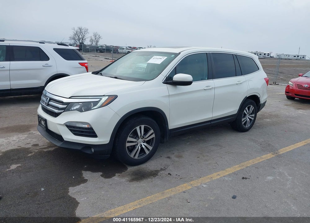 2017 HONDA PILOT EX-L VIN: 5FNYF6H58HB054826