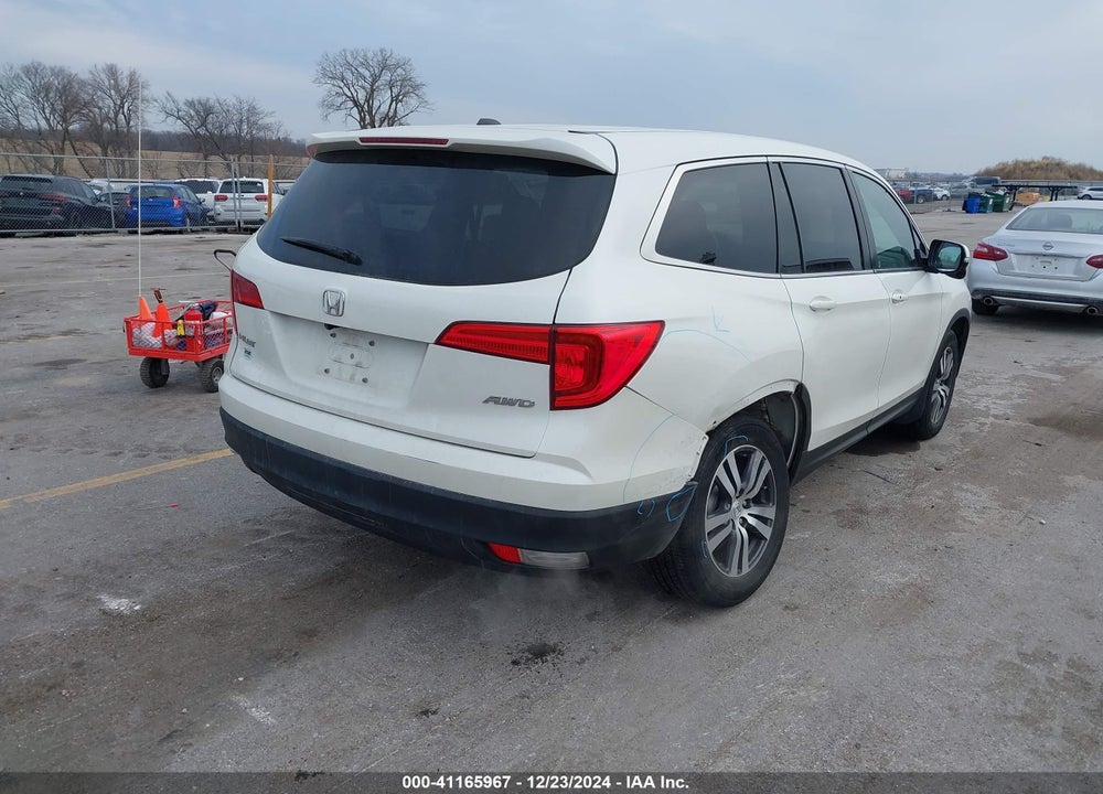 2017 HONDA PILOT EX-L VIN: 5FNYF6H58HB054826