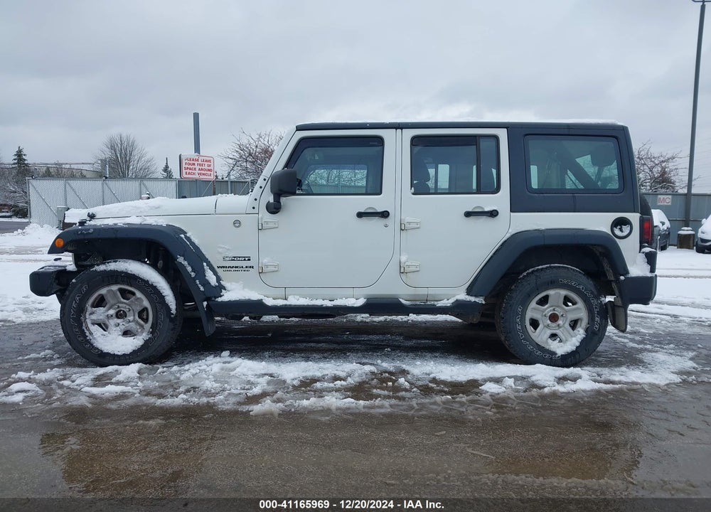 2013 JEEP WRANGLER UNLIMITED SPORT RHD VIN: 1C4BJWKG9DL671853