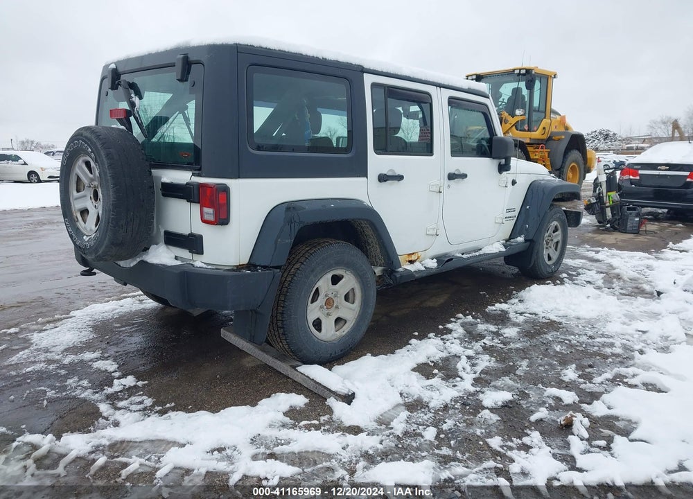 2013 JEEP WRANGLER UNLIMITED SPORT RHD VIN: 1C4BJWKG9DL671853